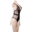 Боди Star Night Corset Mesh Bodysuit, черное - Фото №8