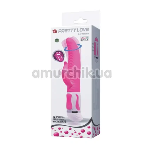 Вибратор Pretty Love Antoine, розовый