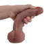 Фаллоимитатор Natural Play Silicone Dildo D2, телесный - Фото №3