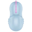 Симулятор орального сексу для жінок з вібрацією Satisfyer Sea Pony, блакитний - Фото №4