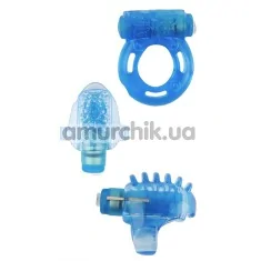 Набір з 3 іграшок GK Power Teasers Ring Kit, блакитний - Фото №1