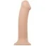Фаллоимитатор Strap-On-Me Dual Density Silicone Bendable Dildo XL, телесный - Фото №1