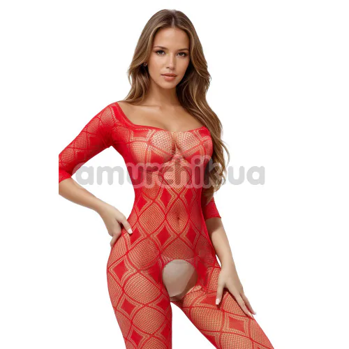Комбинезон Bodystocking 2037, красный