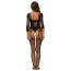 Комбинезон Star Night Open Shoulders Bodystocking, черный - Фото №6