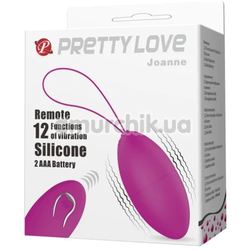 Віброяйце Pretty Love Joanne, фіолетове