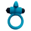 Ерекційне кільце з вібрацією Virgite Essentials Clitorial Vibrating Ring E9, бірюзове - Фото №2