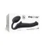 Безремневой страпон Strap-On-Me Silicone Bendable Strap-On M, черный - Фото №4