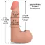 Фаллоимитатор Doc Johnson The Realistic Cock With Balls 7, телесный - Фото №7