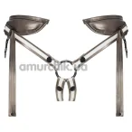 Трусики для страпона Strap-On-Me Desirous Harness, бронзові - Фото №1