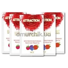 Лубрикант з феромонами Attraction Red Fruit - ягоди, 10 мл - Фото №1