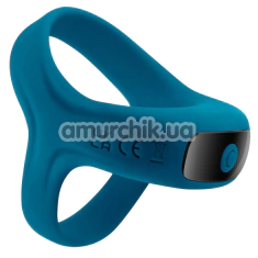 Виброкольцо для члена Renegade Emperor, бирюзовое - Фото №1