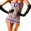 Комбінація Zebra Lace Tube Dress - Фото №3