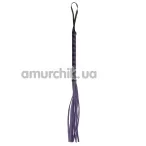 Плеть Deluxe Cat-O-Nine Tails, фиолетовая - Фото №1