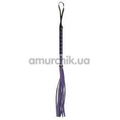 Батіг Deluxe Cat-O-Nine Tails, фіолетовий - Фото №1