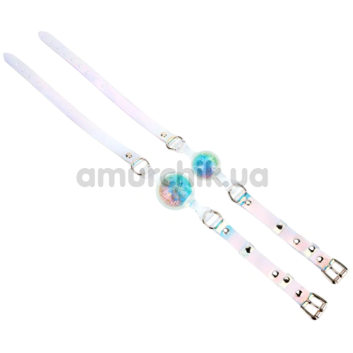 Кляп Univibe Crystal Gag L, різнокольоровий