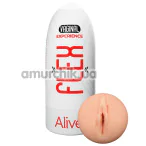 Мастурбатор Alive Medium Flex Vaginal Experience, телесный - Фото №1