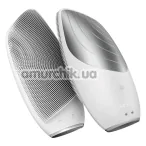 Ультразвуковая щетка для лица Geske Sonic Thermo Facial Brush 6 in 1, белая - Фото №1