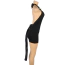 Костюм кошечки Star Night Cat Dress Set, черный: платье + трусики-стринги + ушки - Фото №7