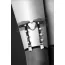 Подвязка Bijoux Pour Toi With Heart And Spikes, чёрная - Фото №1