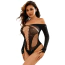 Боди JSY Sexy Lingerie WW7033, черное - Фото №2