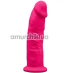 Вібратор SilexD Premium Silicone Dildo Model 2 Size 7, рожевий - Фото №1