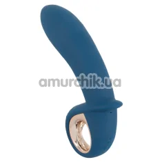 Вибратор для точки G Inflatable Vibrator Petit, синий - Фото №1