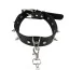 Ошейник с поводком Art of Sex Collar Spikes And Leash, черный - Фото №4