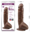 Фалоімітатор Ballsy Super Cock Mr. Marcus 9.9, коричневий - Фото №5