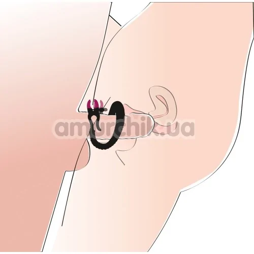 Вагінальний розширювач зі стимулятором точки G Intimate Spreader Strong, чорний