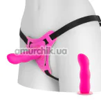 Страпон Crushious Snapper, рожевий - Фото №1