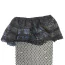Панчохи Star Night Fishnet Diamonds Long Stockings, чорні - Фото №6