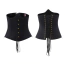 Комплект Upko Underbust Corset, чорний: корсет + прикраси для сосків - Фото №4