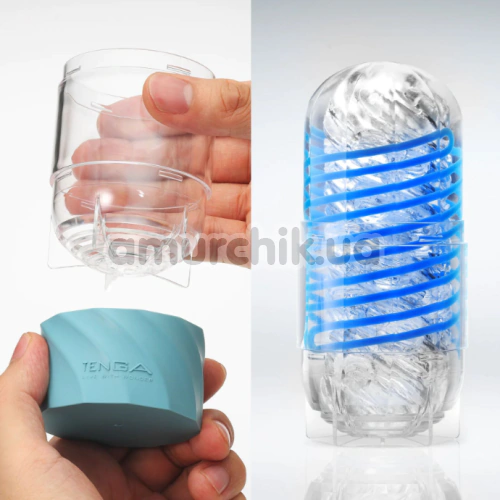 Мастурбатор Tenga Spinner DX 01 Drops, прозрачный