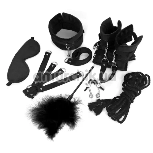 Бондажний набір Art of Sex Soft Touch BDSM Set, чорний