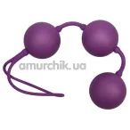 Вагінальні кульки Velvet Purple Balls фіолетові - Фото №1