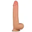 Фаллоимитатор Sliding-Skin Dual Layer Dong 9, телесный - Фото №2