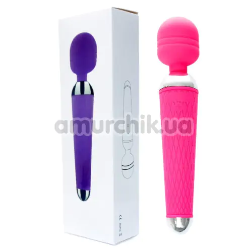 Універсальний вібромасажер Boss Series Power Massager Wand, рожевий