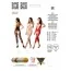 Комбинезон Passion Free Your Senses BS081, белый - Фото №4