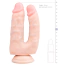 Подвійний фалоімітатор Easy Toys Double Dong 18, тілесний - Фото №4