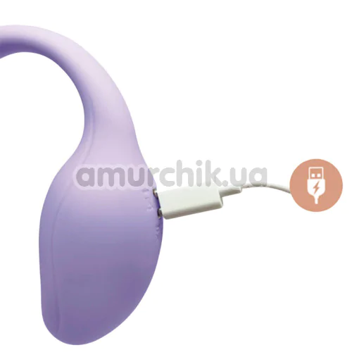 Виброяйцо Adrien Lastic Smart Dream 3.0, фиолетовое