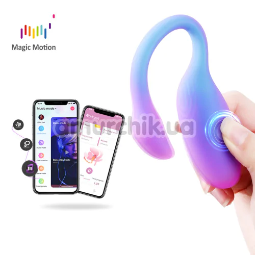 Вибратор Magic Motion Magic Flamingo Max, фиjлетовый