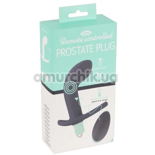 Вибростимулятор простаты Remote Controlled Prostate Plug, фиолетовый