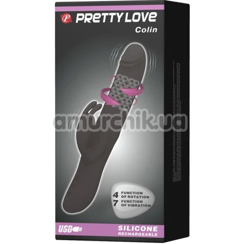 Вібратор Pretty Love Colin, рожевий