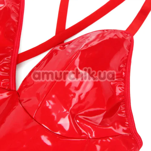 Сукня Star Night Backless Wetlook Mini Dress, червона