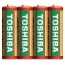 Батарейки Toshiba R6KGF SP-4C АА, 4 шт