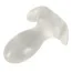 Анальна пробка Plug Super Soft, прозора - Фото №4