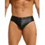 Трусы мужские Star Night Leather Rivet Men Brief, черные - Фото №2