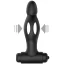 Анальная пробка с вибрацией MR Play Super Rower Silicone Vibrating Anal Plug, черный - Фото №4