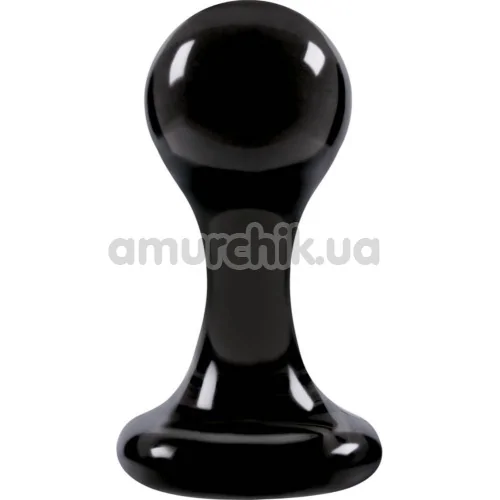 Анальна пробка Luna Balls Small, чорна - Фото №1