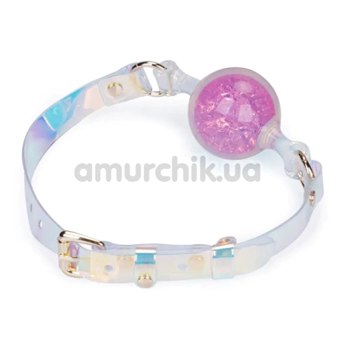 Кляп Liebe Seele Crystal Ball Gag Small, рожевий